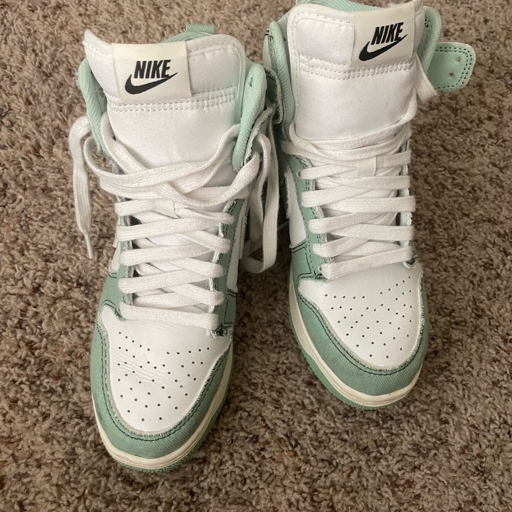Blue Nikes